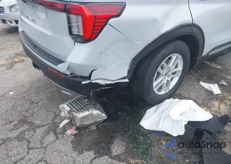 2025 Ford Explorer Active from USA, damaged, VIN 1FMUK7DH7SGD09491